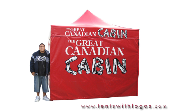 10 x 10 Pop Up Tent - The Great Canadian Cabin